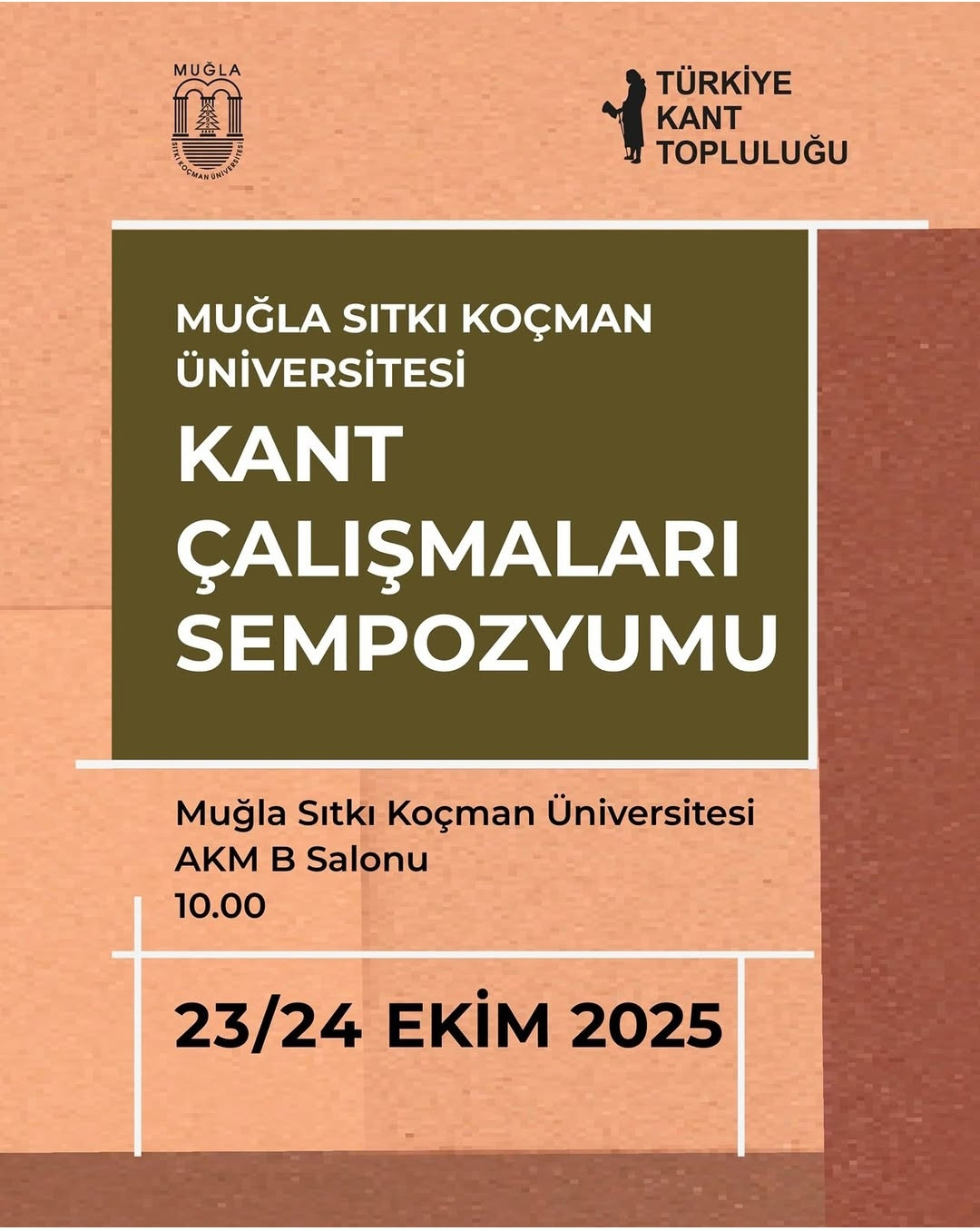 Doç. Dr. Selda Salman Sakızlı, Kant Çalışmaları Sempozyumu'nda Konuşmacı Olarak Yer Aldı