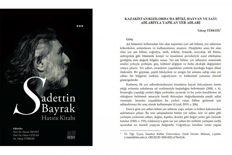 Dr. Öğr. Üyesi Yakup Türkdil'in Editörlüğünü Yürüttüğü Kitap Yayımlandı